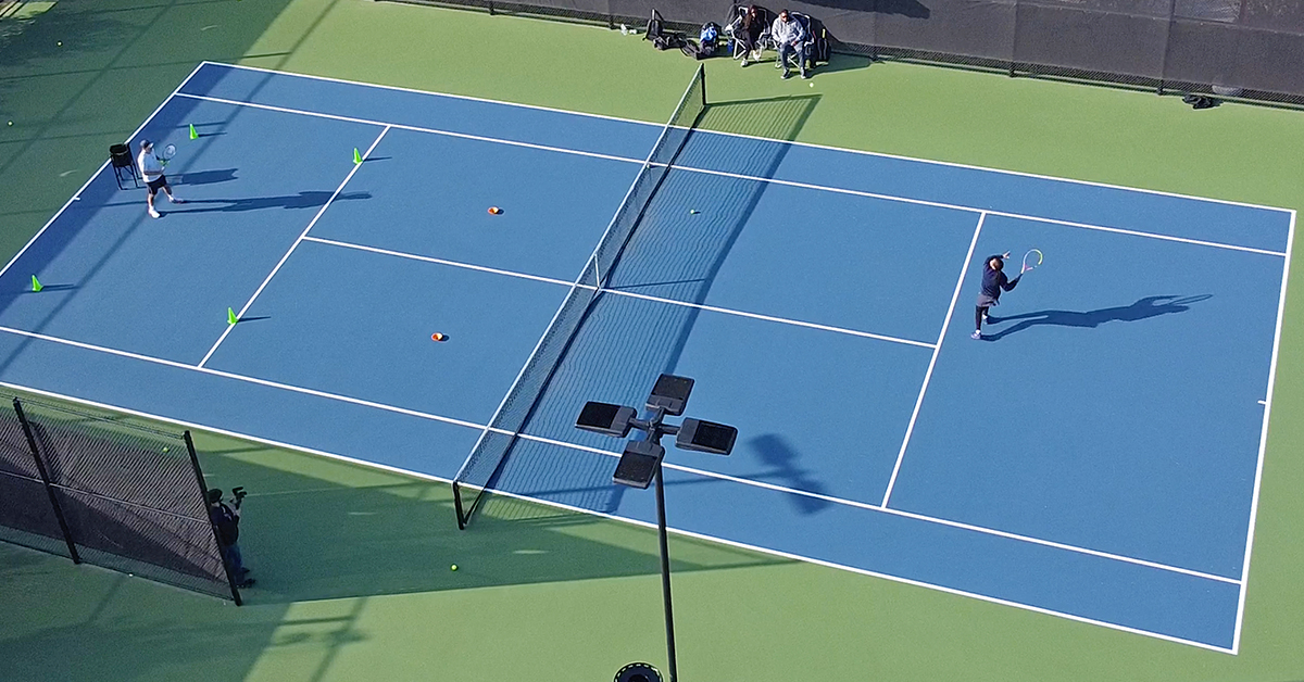 Core Singles Tennis Training